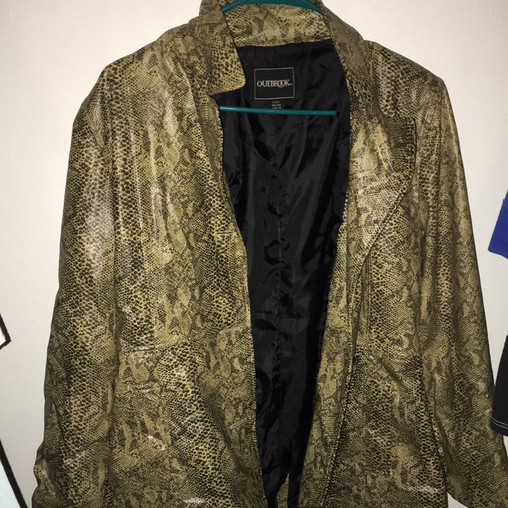 Snake-skin Vest/Jacket